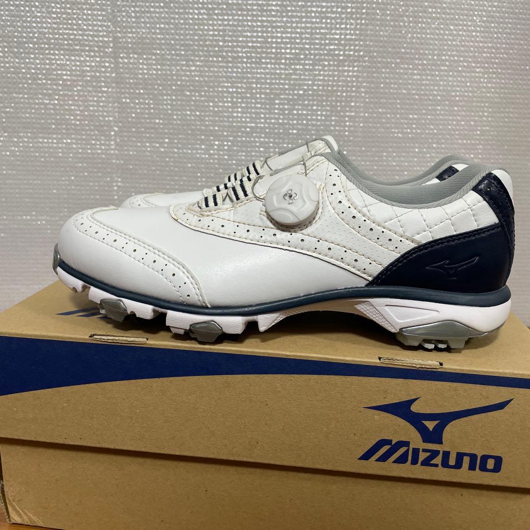 新品未使用mizuno ミズノ レディース ゴルフシューズ スパイク23.0cm