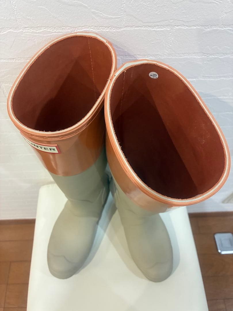 HUNTER ロングレインブーツ 37 23cm