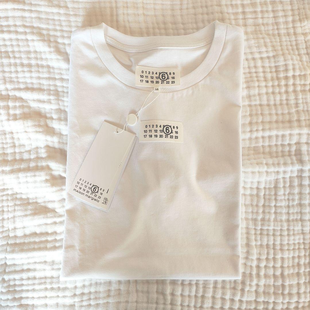 新作☆ MM6 MaisonMargiela Tシャツ ホワイト M 半袖
