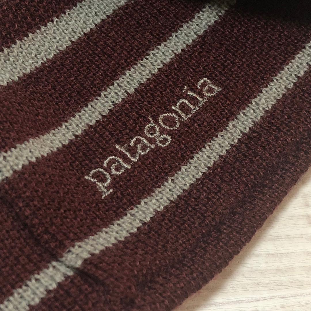 Old patagonia fanに❣️ パタゴニア ビッグ・マウンテン・ビーニー