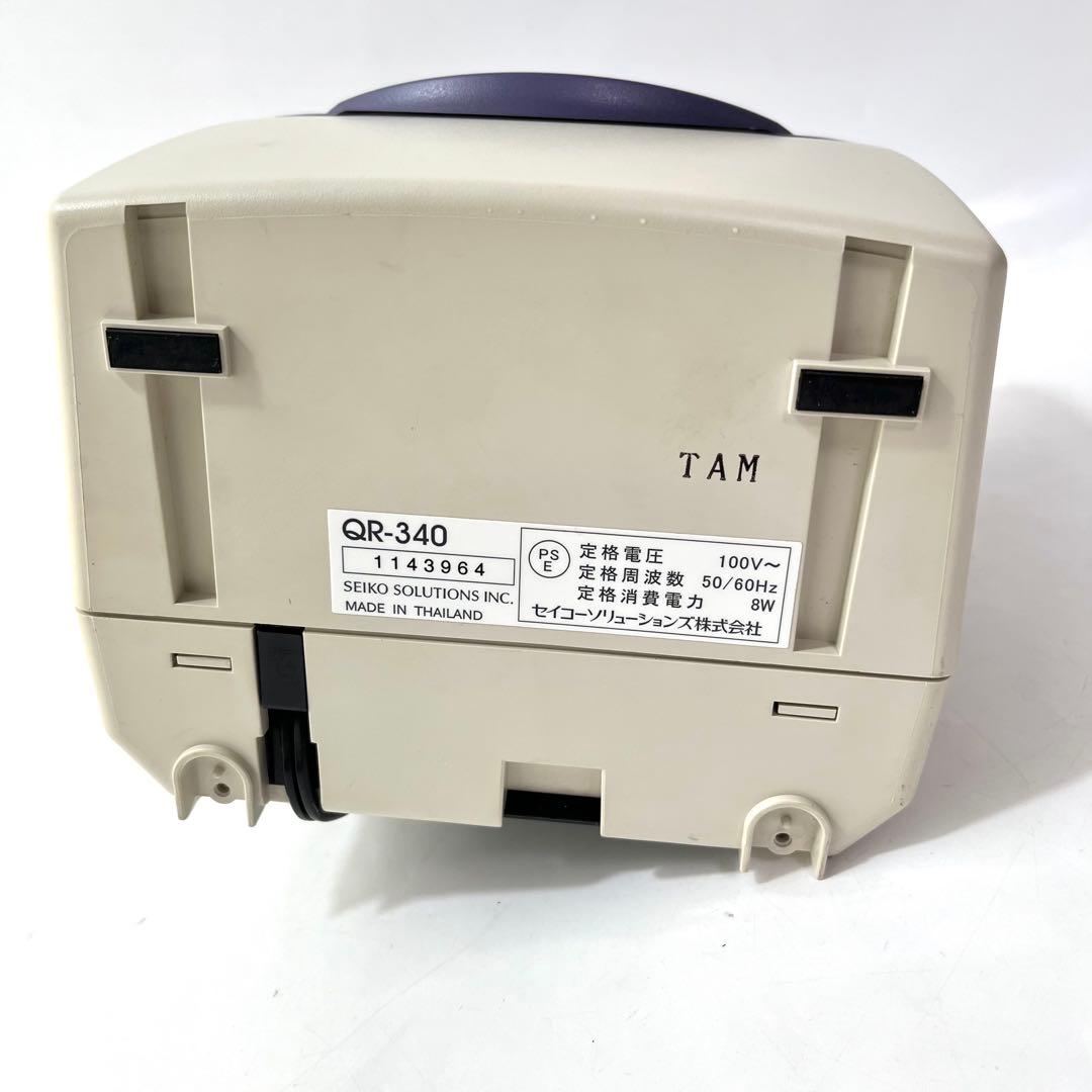 （な78）SEIKO タイムレコーダー QR-430 カード20枚リボンカセット