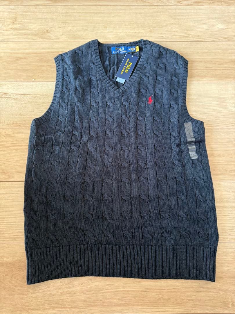 POLO Ralph Lauren ラルフローレン　ケーブルニットベスト