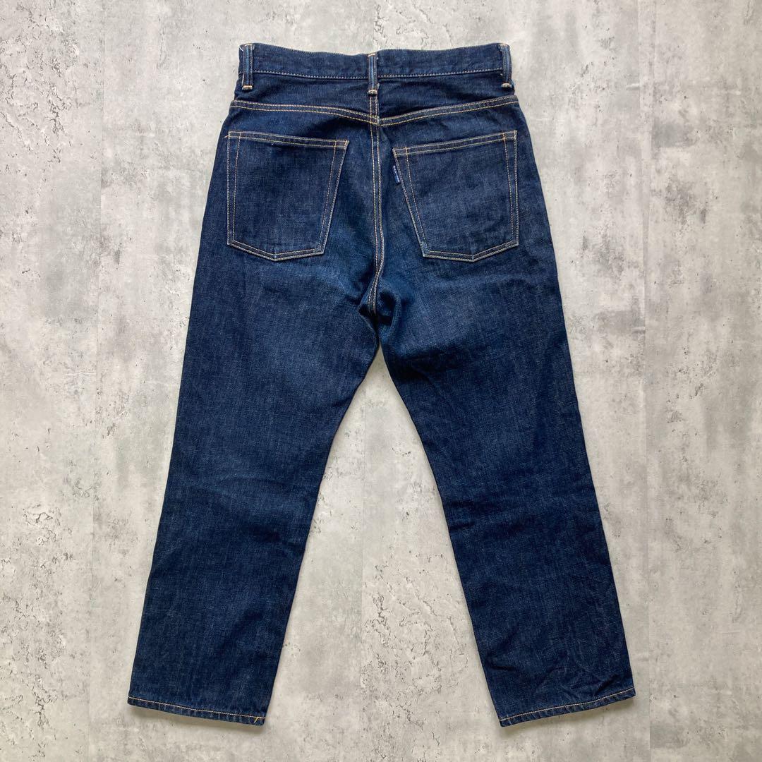 美品｜MADISON BLUE マディソンブルー｜濃紺｜クロップドデニム｜02