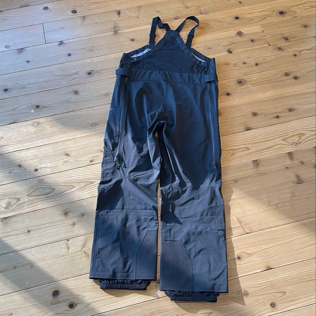 新品 ノースフェイス L 黒ゴアテックス レイバックBCビブ ユニセックス
