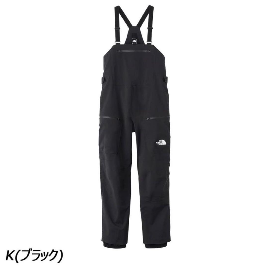 新品 ノースフェイス L 黒ゴアテックス レイバックBCビブ ユニセックス