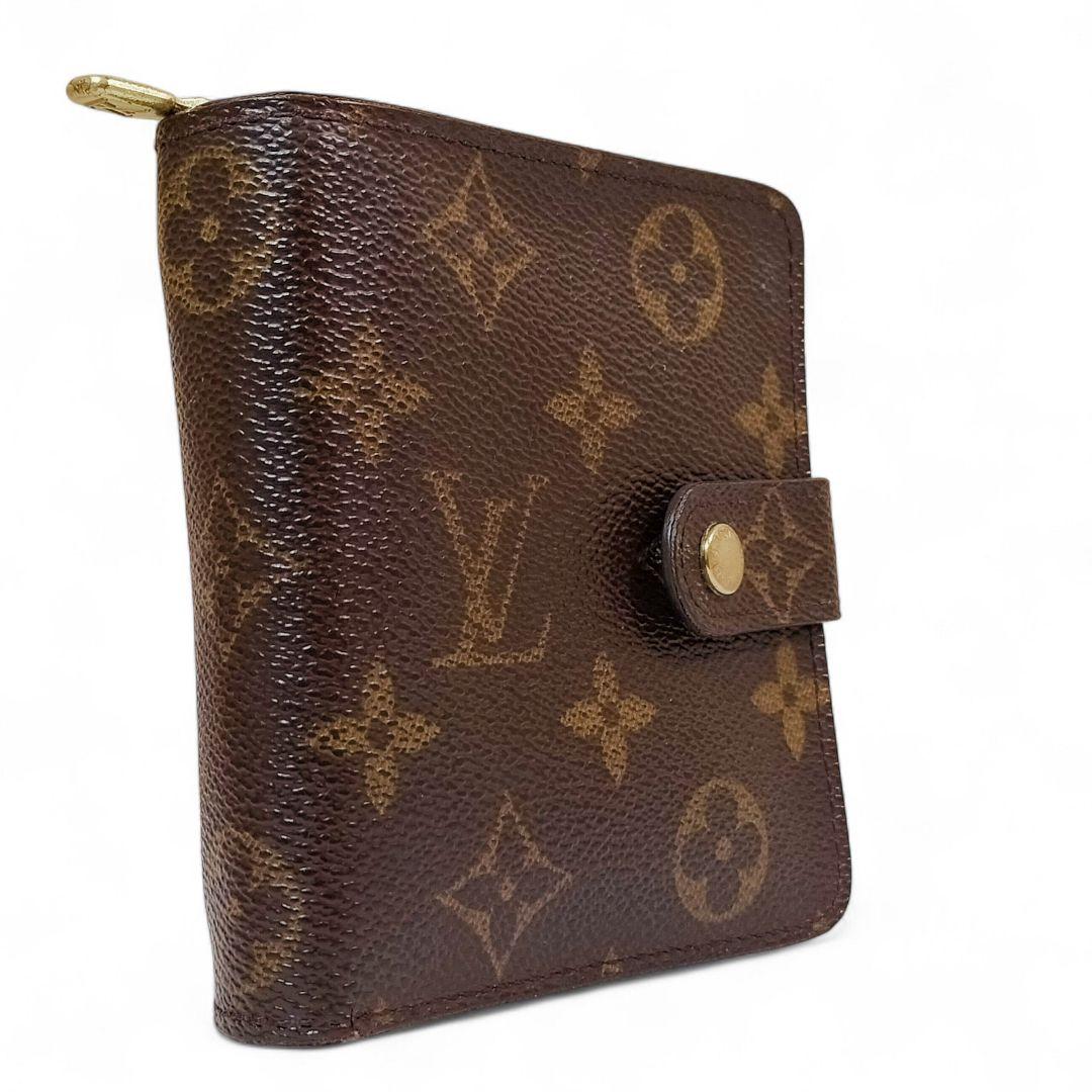 Louis Vuitton コンパクトジップ モノグラム 二つ折り M61667
