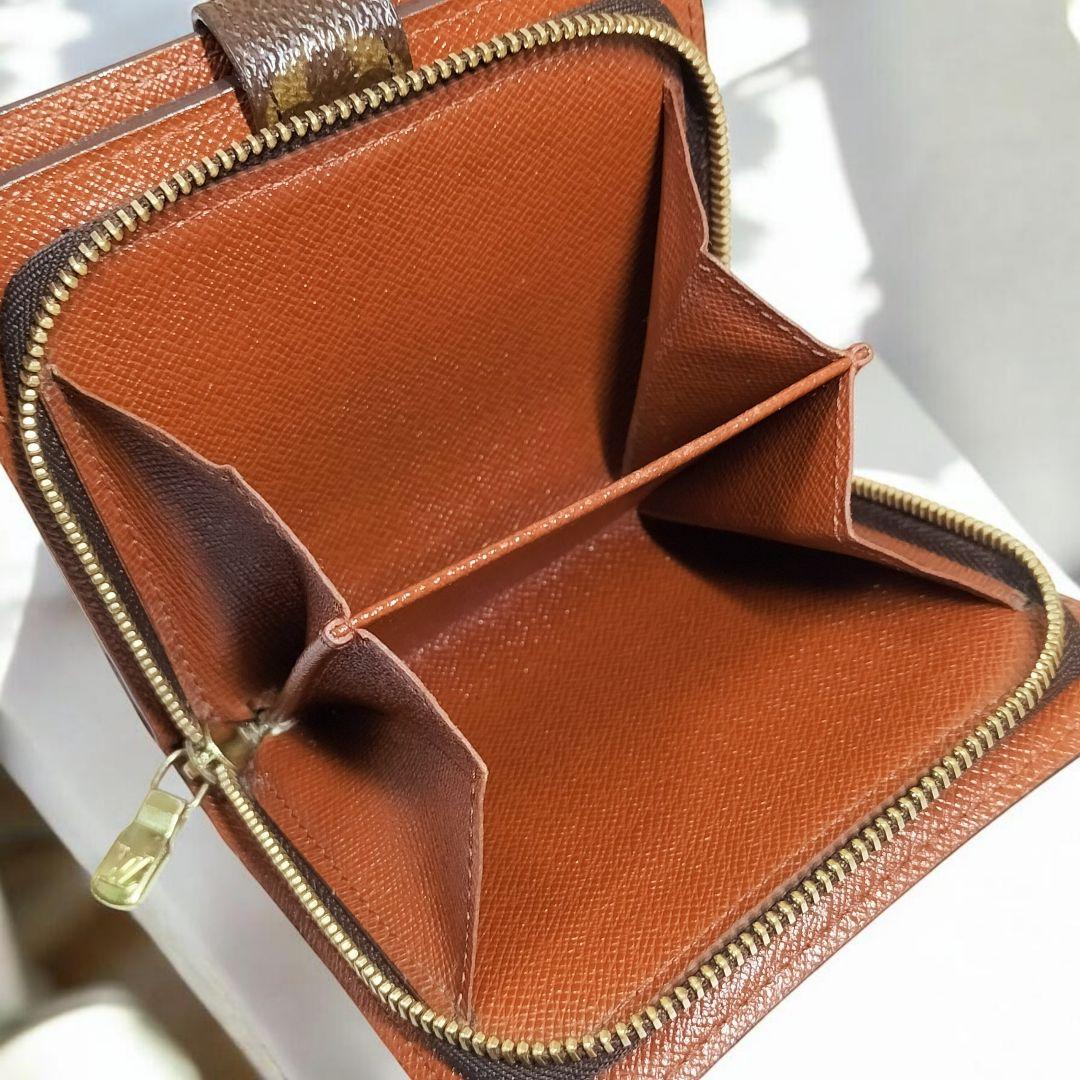 Louis Vuitton コンパクトジップ モノグラム 二つ折り M61667