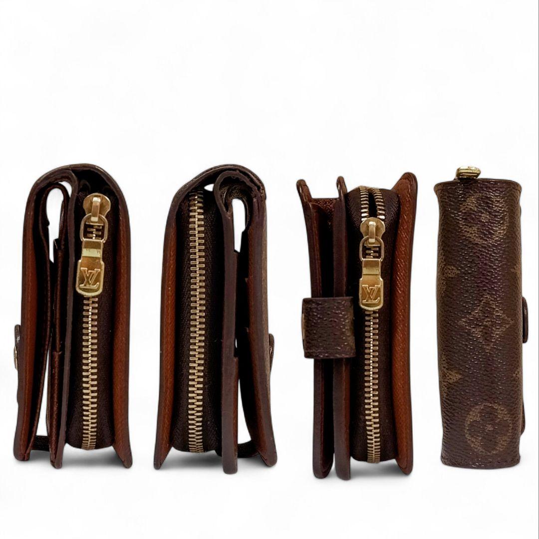 Louis Vuitton コンパクトジップ モノグラム 二つ折り M61667