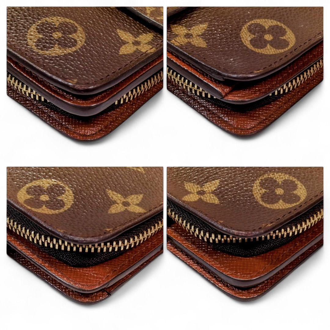 Louis Vuitton コンパクトジップ モノグラム 二つ折り M61667
