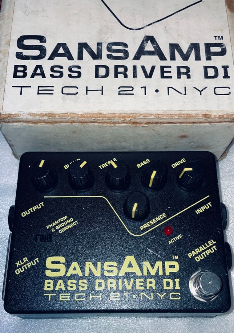 SANSAMP BASS D DI V1最初期型 サンズアンプ