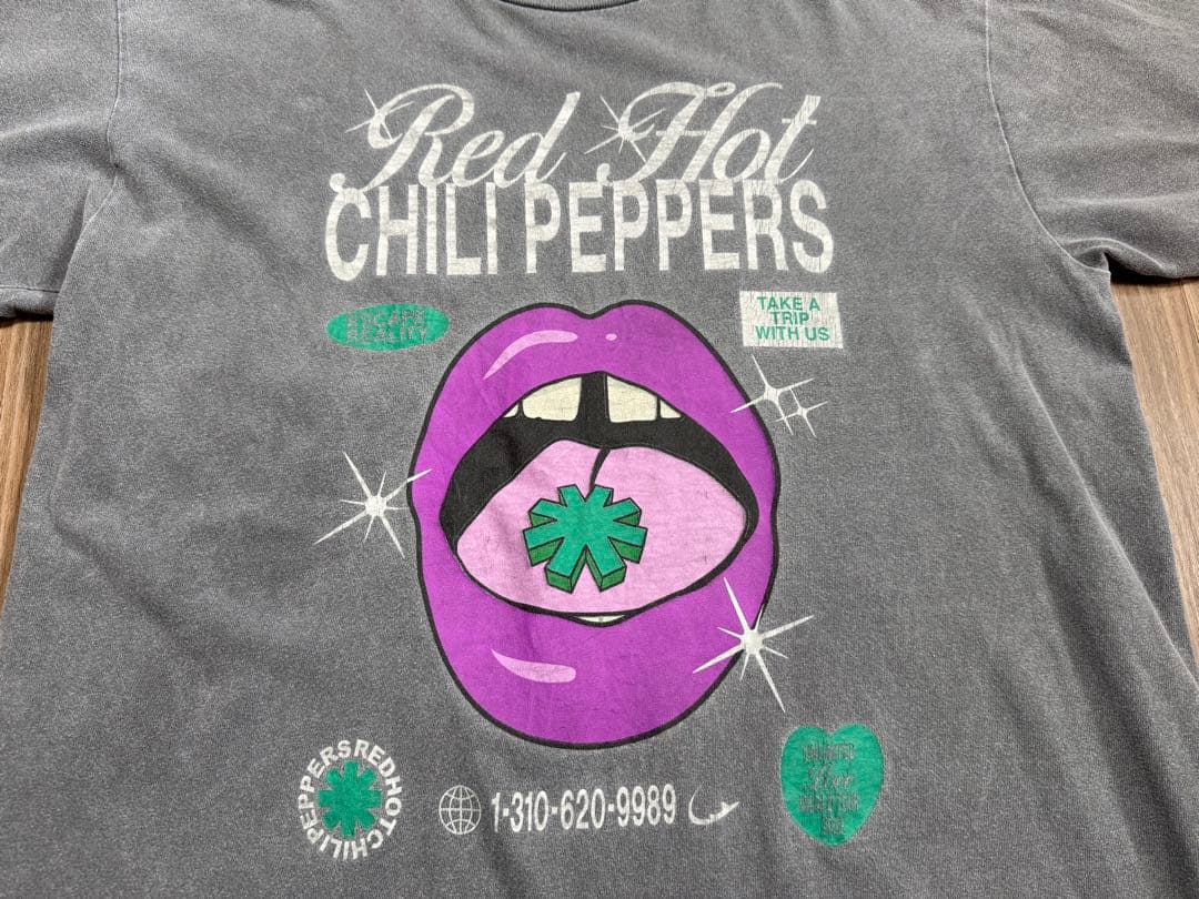 レッチリ Tシャツ フェード 雰囲気系 人気デザイン RHCP
