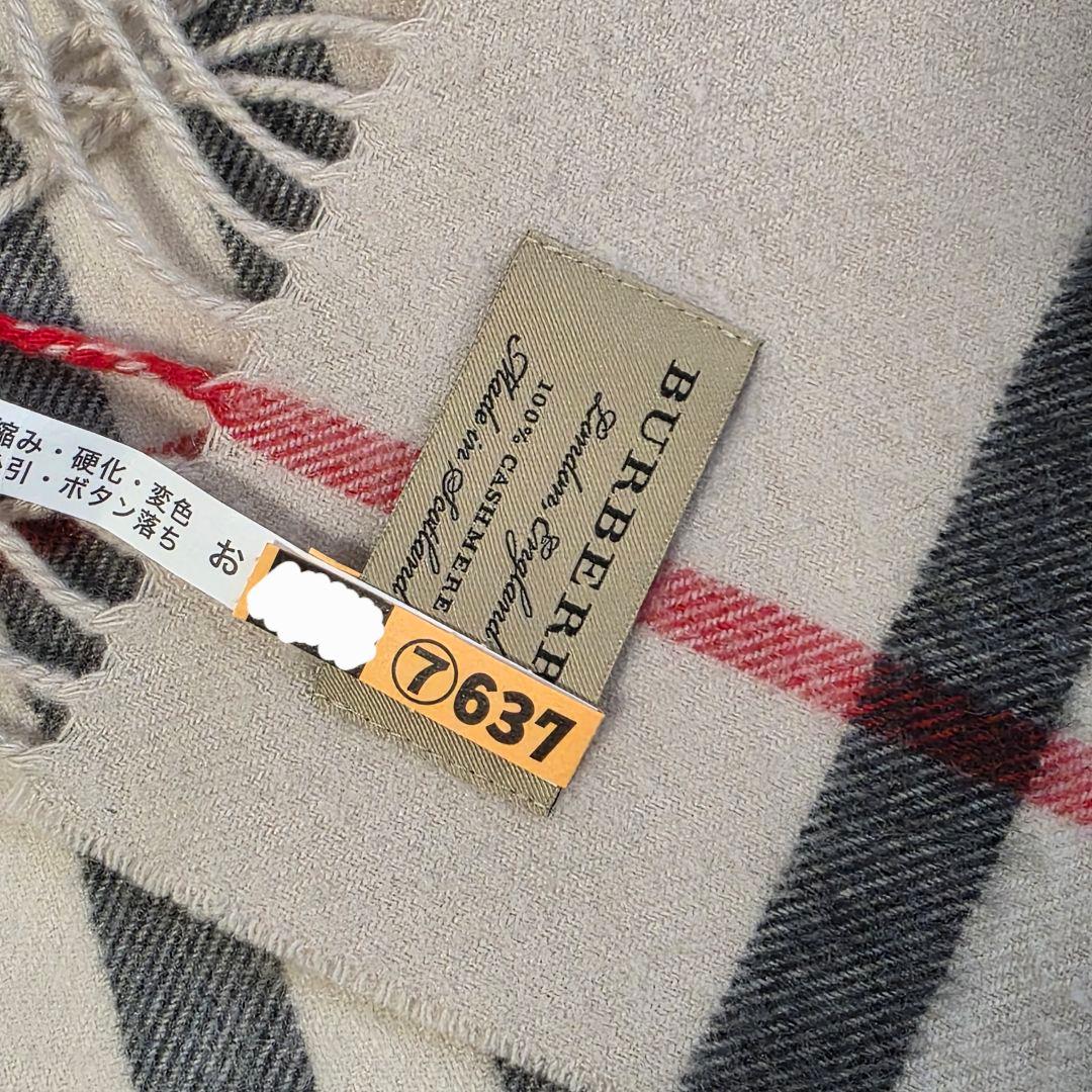 バーバリー　BURBERRY　チェック柄 マフラー　スコットランド