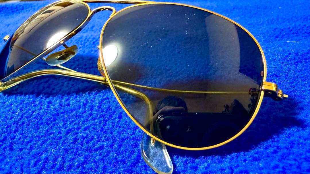 B&L Ray-Ban RB3025 L2846 USA製 BL砂打アビエーター
