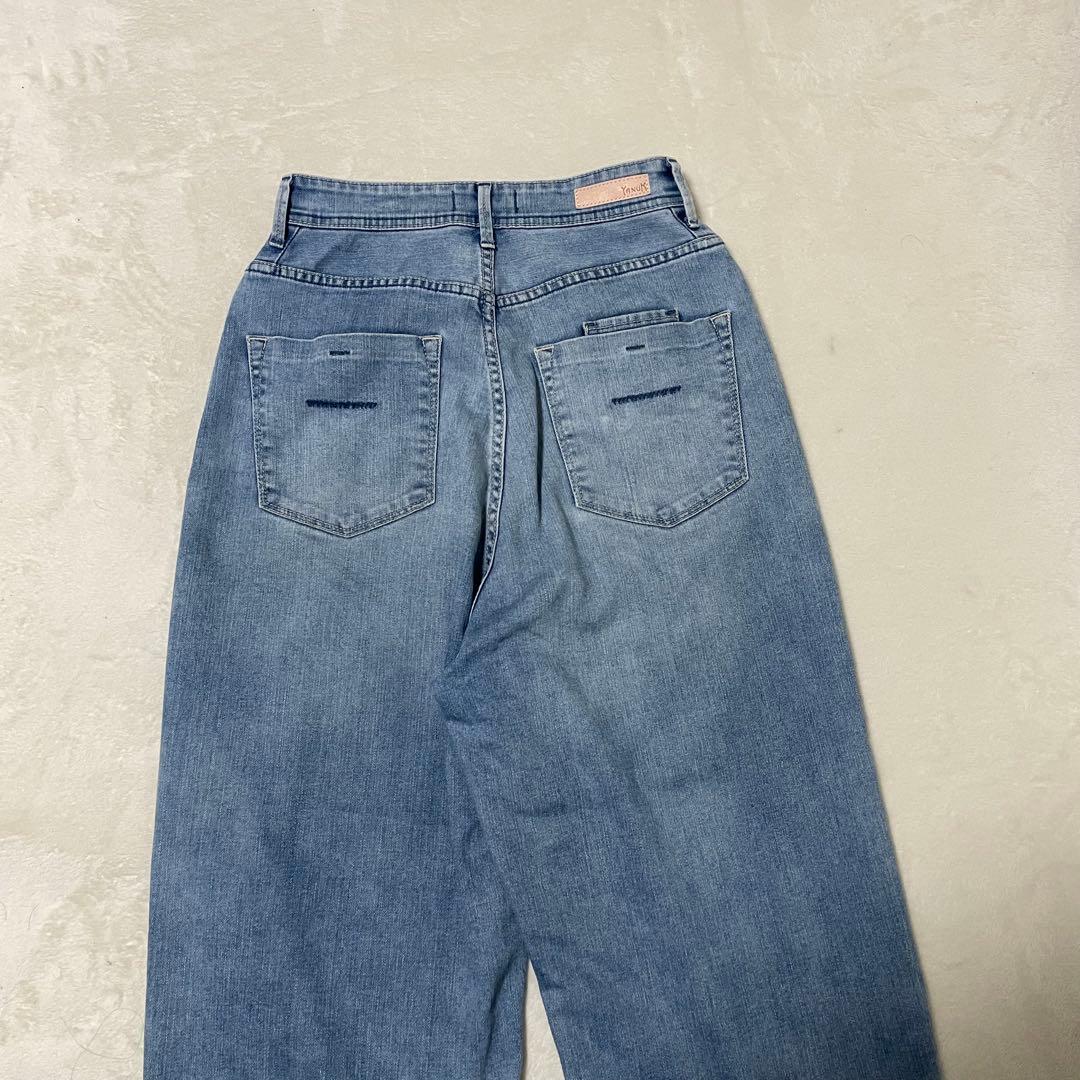 YANUK ヤヌーク Really Light ルーズストレート　JOAN 25