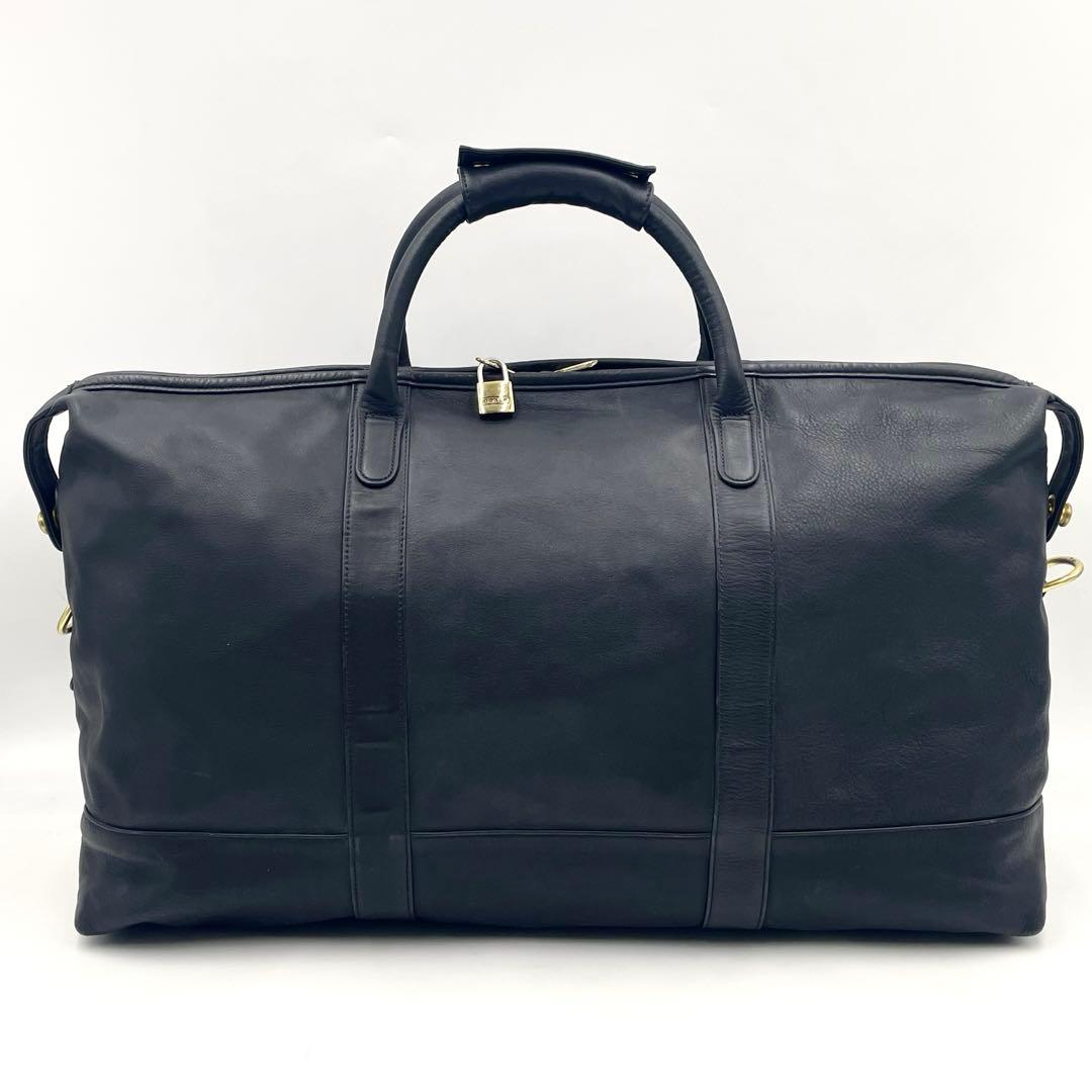 【美品】オールドコーチ ボストンバッグ 2way レザー 大容量 0502