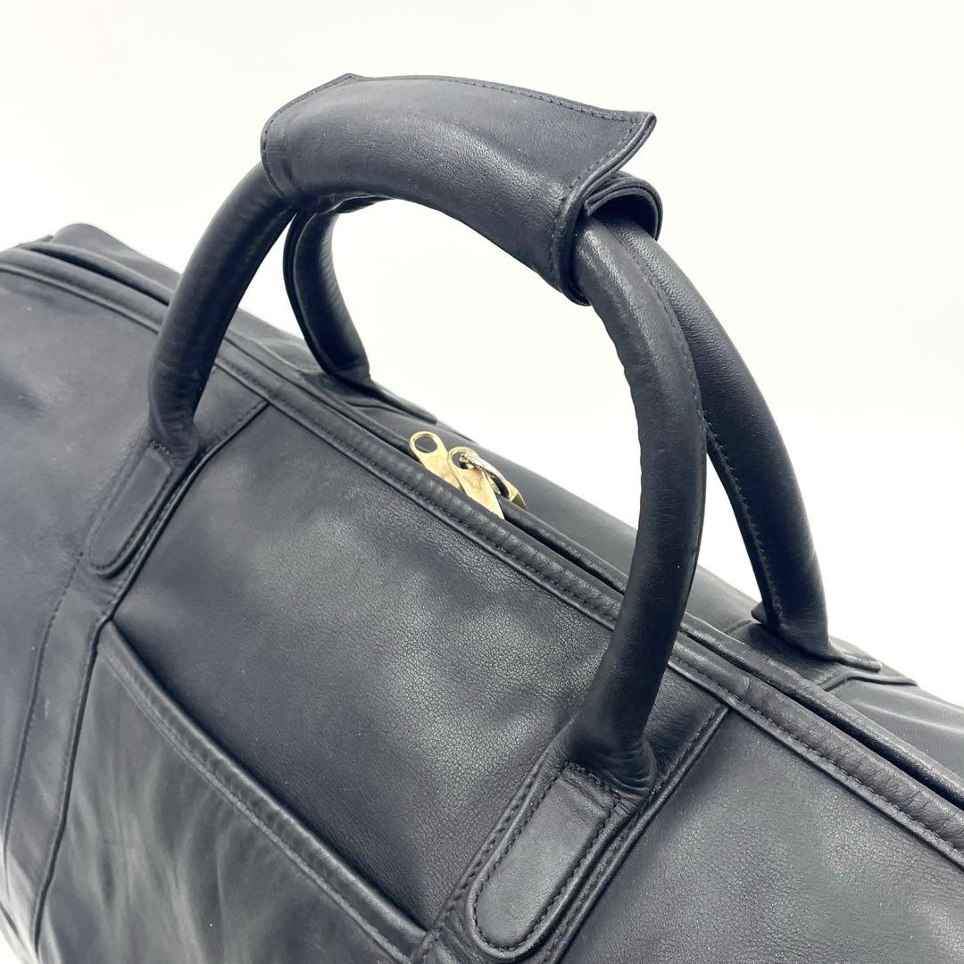 【美品】オールドコーチ ボストンバッグ 2way レザー 大容量 0502