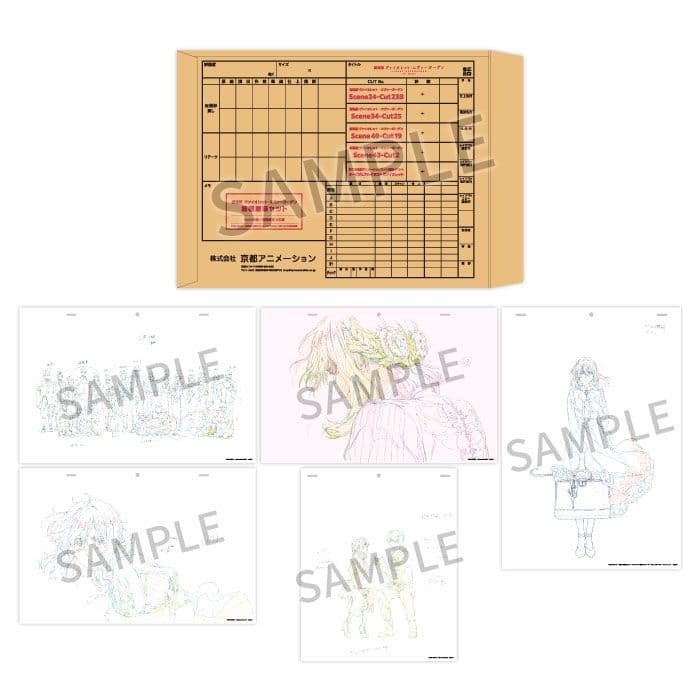 京アニのセカイ展 限定複製原画3セット ユーフォ゙ニアム ３缶バッジ 5個セット