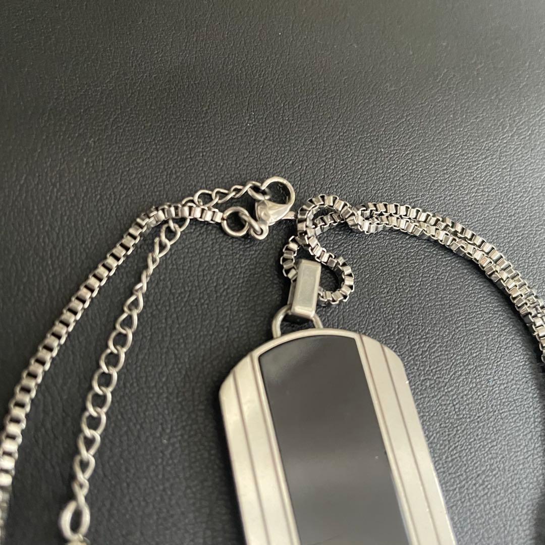 美品✨EMPORIO ARMANI エンポリオ アルマーニ ネックレスドッグタグ
