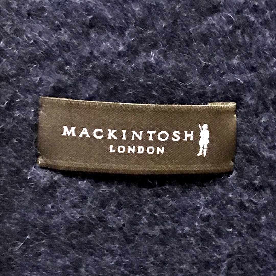 MACKINTOSH LONDON/ ブロックチェックシャギーストール