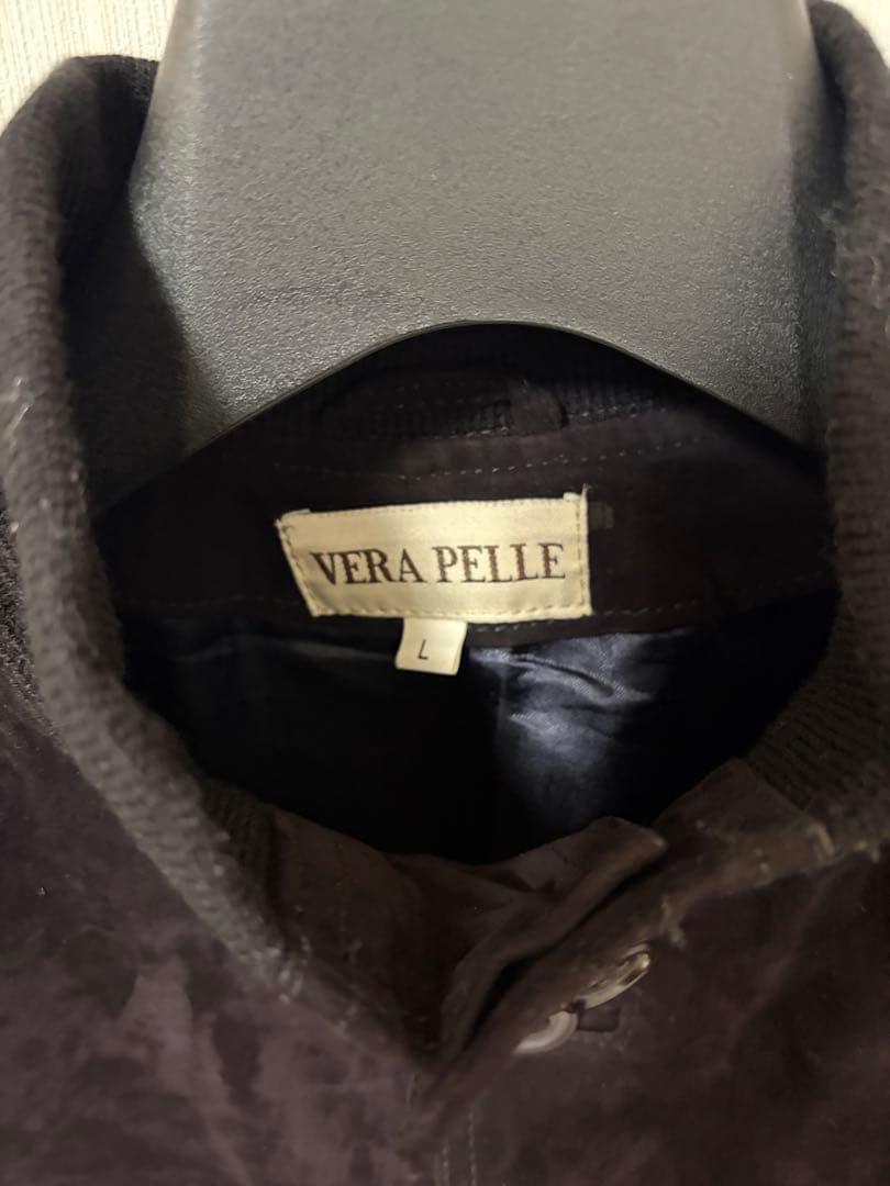 【デッドストック】VERA PELLE ゴートスエード ヴァルスター型 イタリア