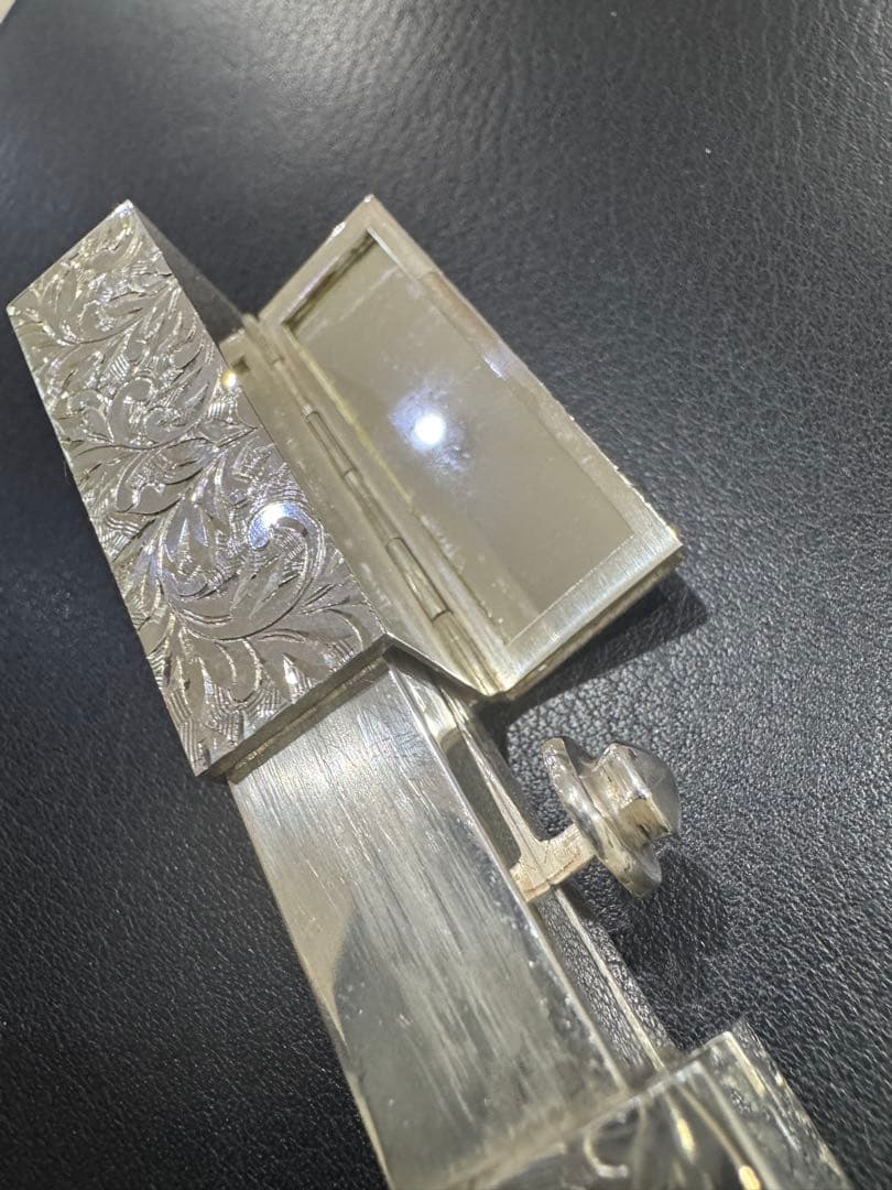 アンティーク 純銀製 Sterling silver950 口紅ケース