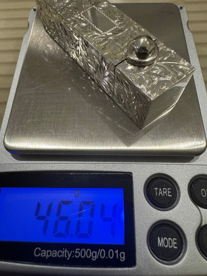 アンティーク 純銀製 Sterling silver950 口紅ケース
