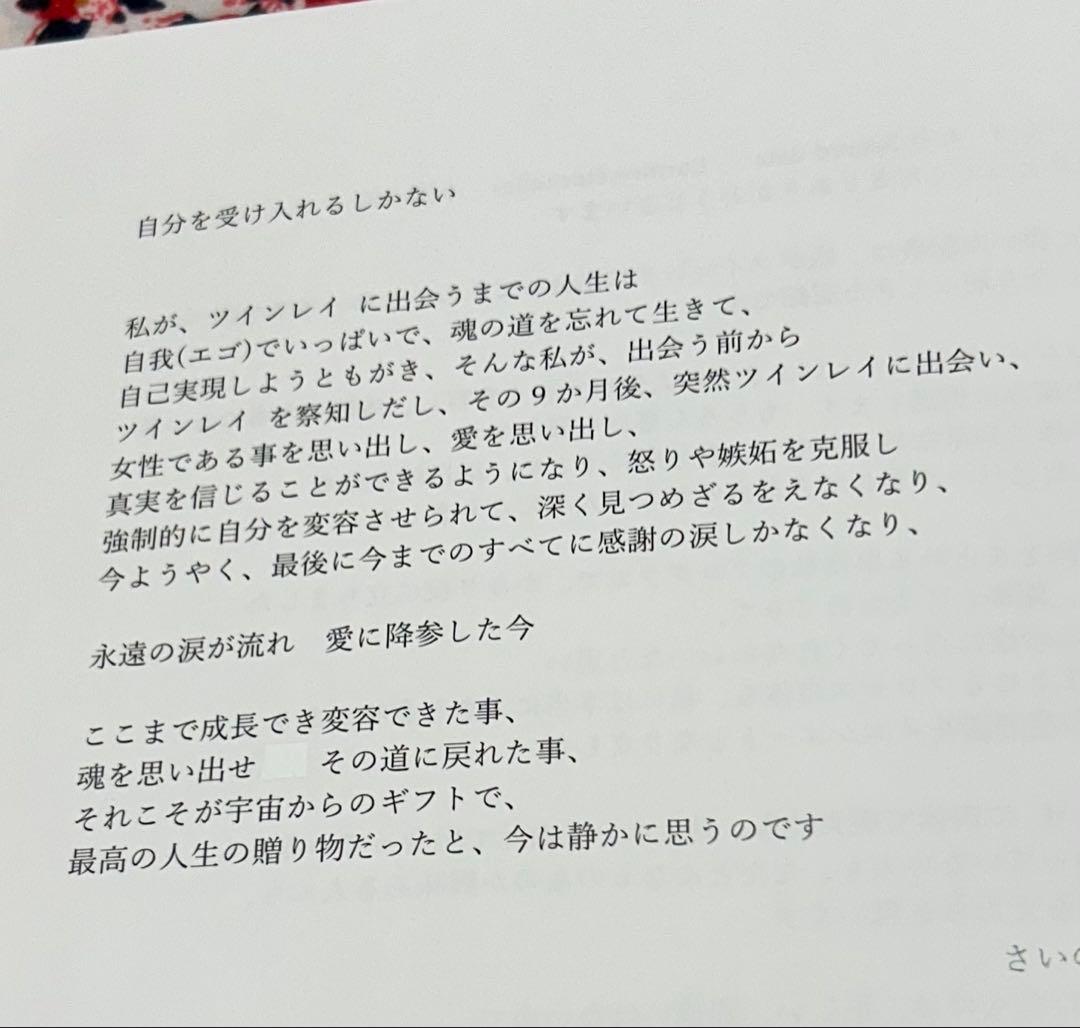 Larmes éternelles ツインレイ