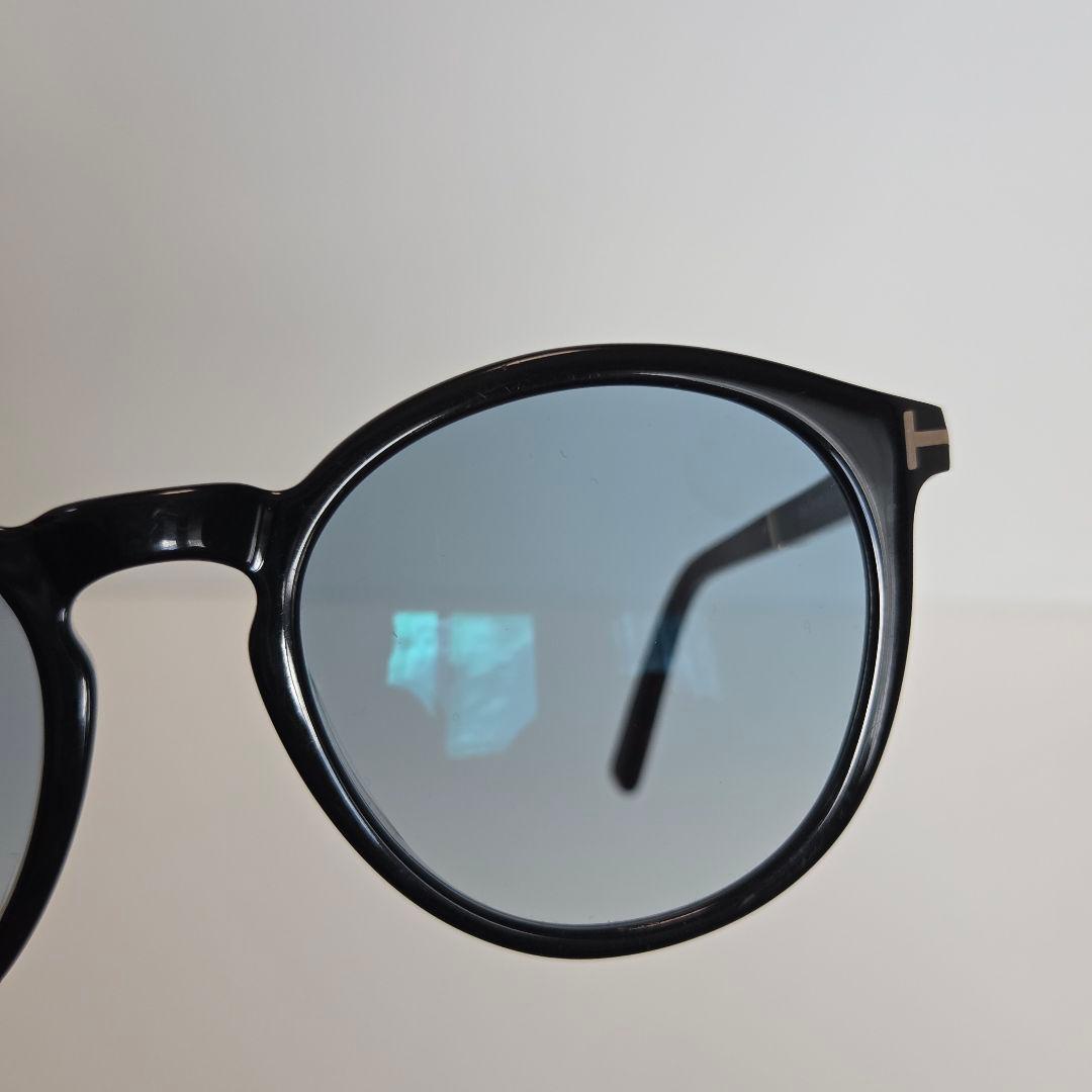 【美品】TOM FORD Elton TF1021 01N　サングラス　度入り