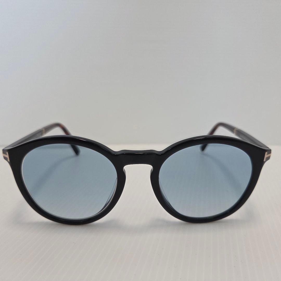 【美品】TOM FORD Elton TF1021 01N　サングラス　度入り