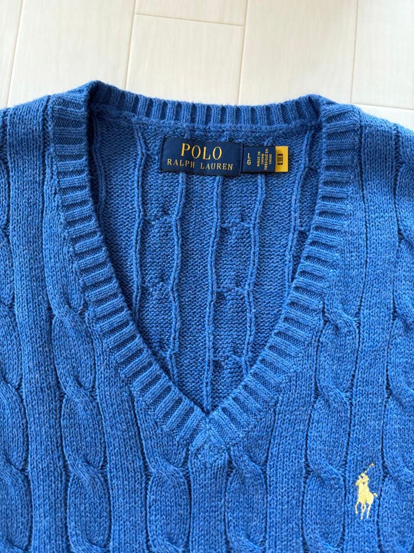 Polo Ralph Lauren Vネック ベスト L