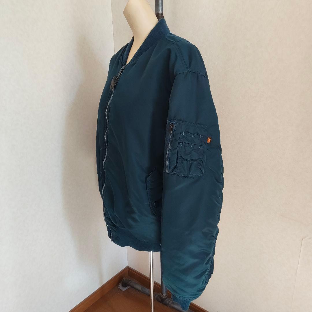 希少色✨ALPHA MA-1 ダークグリーン XL
