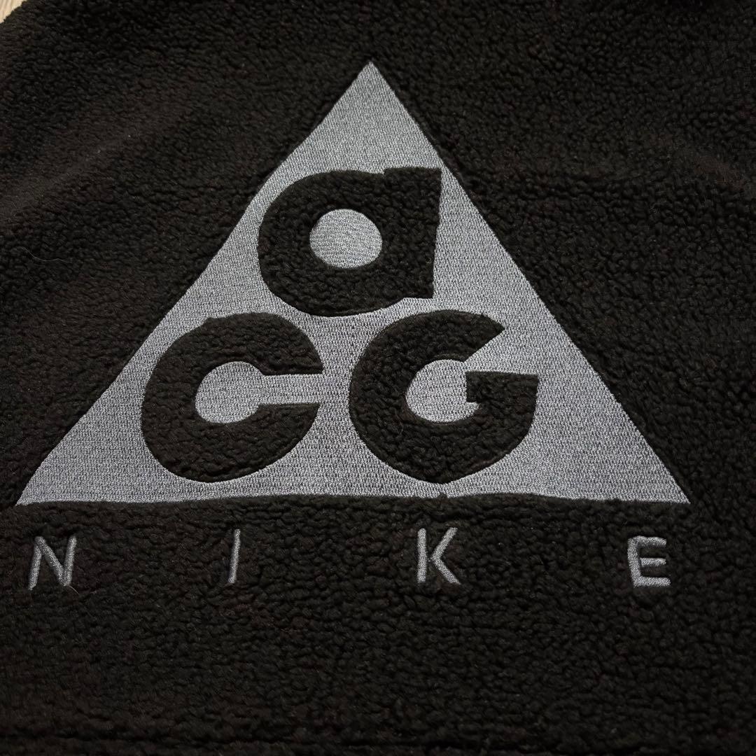 希少 nike acg フリースベスト 海外限定ブラック