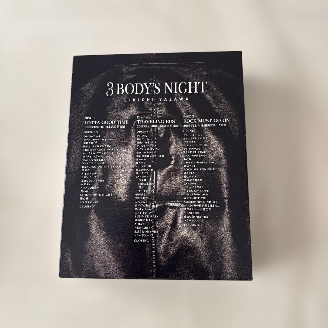 矢沢永吉/3 BODY'S NIGHT Blu-ray BOX〈3枚組〉