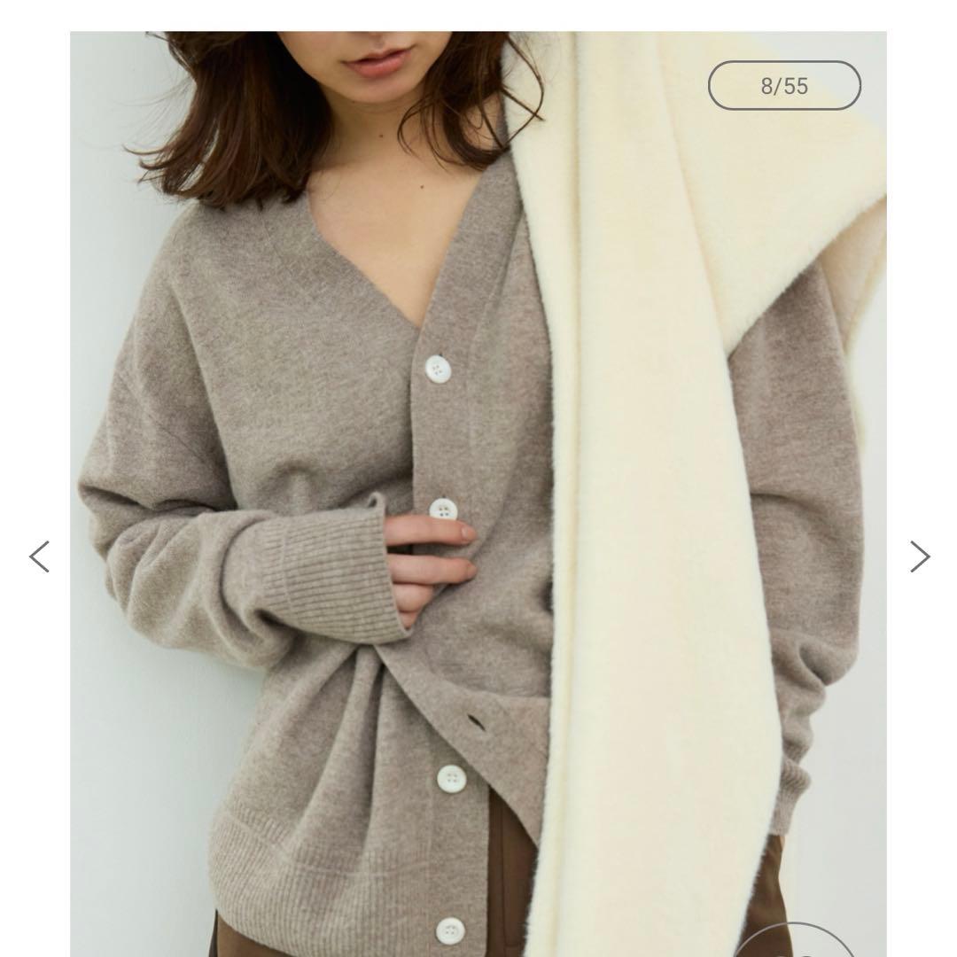 miesrohe ウール２ＷＡＹカシュクールニットカーデ