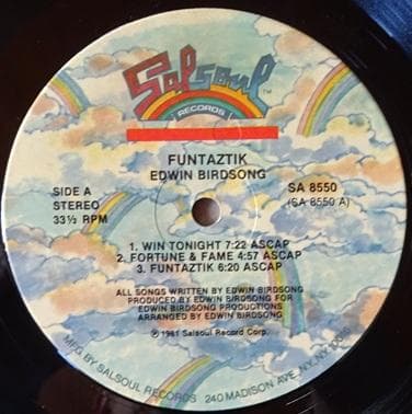 洋楽 EDWIN BIRDSONG/FUTAZTIK (US LP)