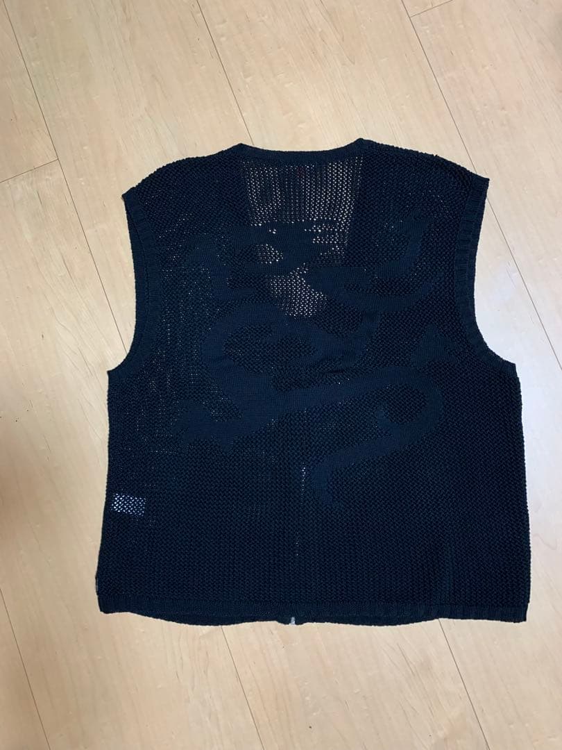 トップス 23SS Supreme Mobb Deep Dragon Zip Vest L
