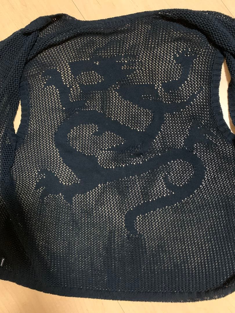 トップス 23SS Supreme Mobb Deep Dragon Zip Vest L