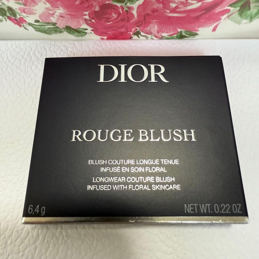 新品☆DIOR ディオール ディオールスキンルージュブラッシュ 343 チーク