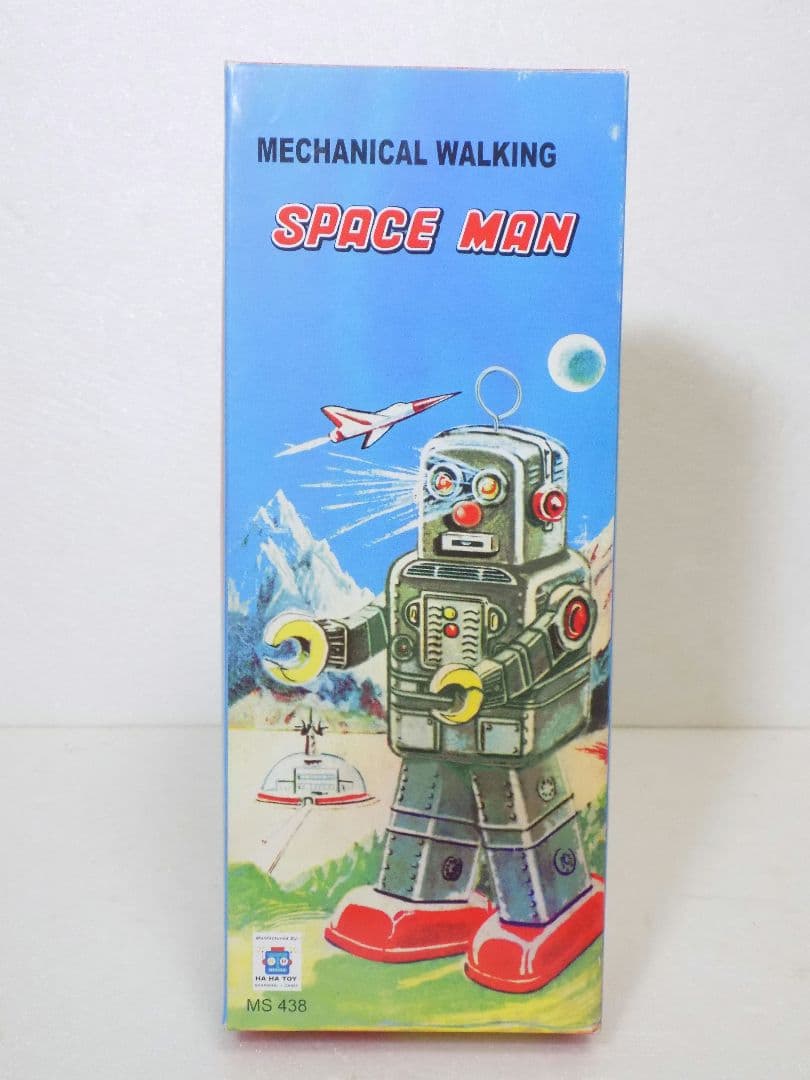 ✨️HAHA Toy ブリキ　ゼンマイ　SPACE MAN 動作品