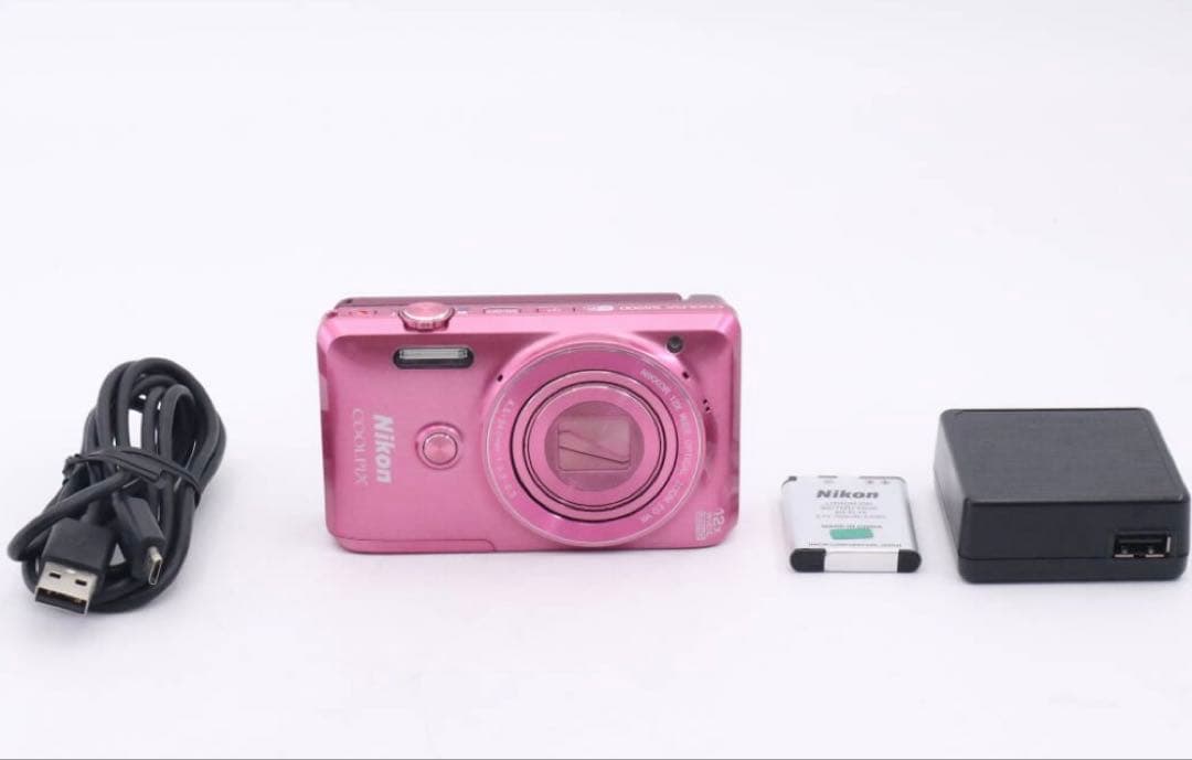 Nikon Coolpix S6900 ピンク コンパクトデジタルカメラ 中古