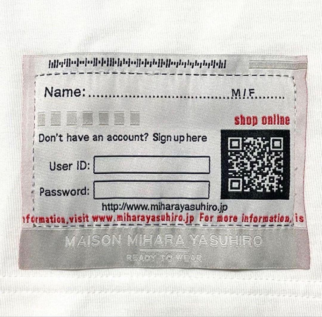 特別価格‼️ 美品 未使用 メゾン ミハラヤスヒロ Tシャツ スマイル ☺︎ 希少