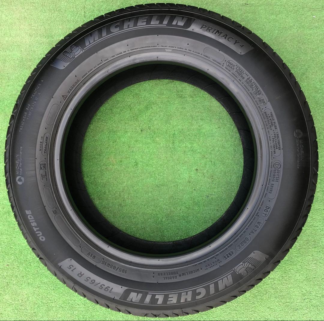 195/65 R15 MICHELIN PRIMACY 4ラジアルタイヤ