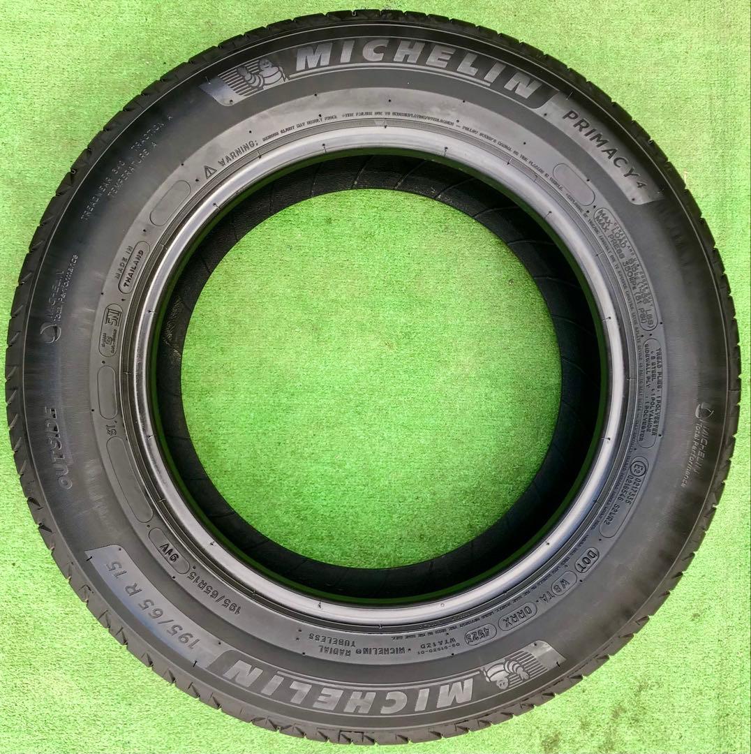 195/65 R15 MICHELIN PRIMACY 4ラジアルタイヤ