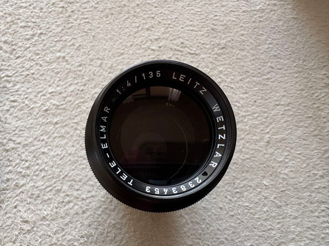 最終価格 美品 元箱 フード Leica TELE ELMAR 135mm f4