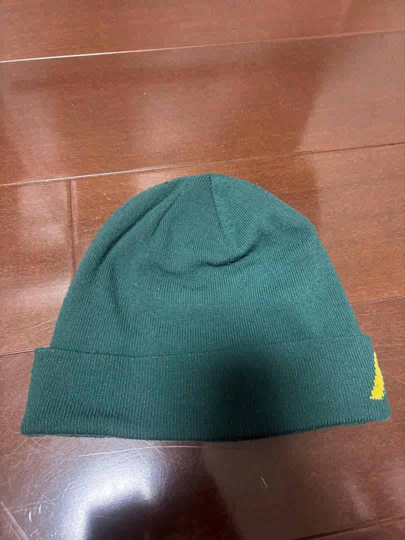 ARC'TERYX ニット帽 ビーニー グリーン ロゴ入り