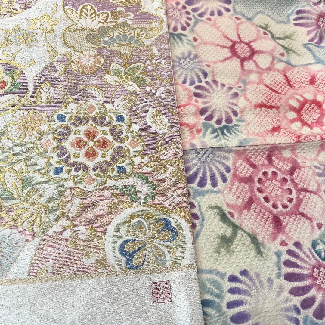 ■逸品■総絞り■菊花模様■古典正絹振袖フルセット■成人式結婚式■振袖一式