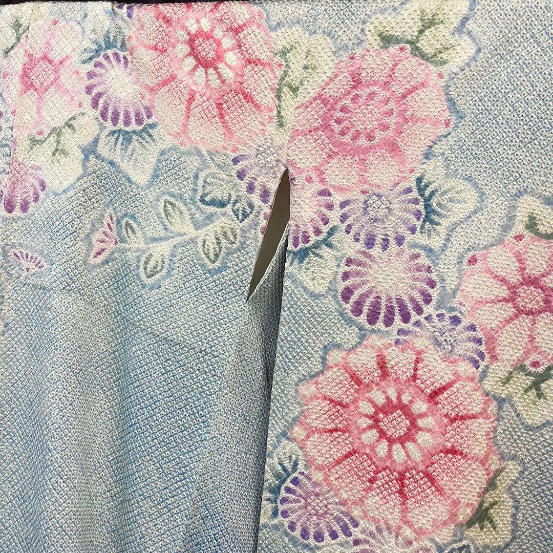 ■逸品■総絞り■菊花模様■古典正絹振袖フルセット■成人式結婚式■振袖一式