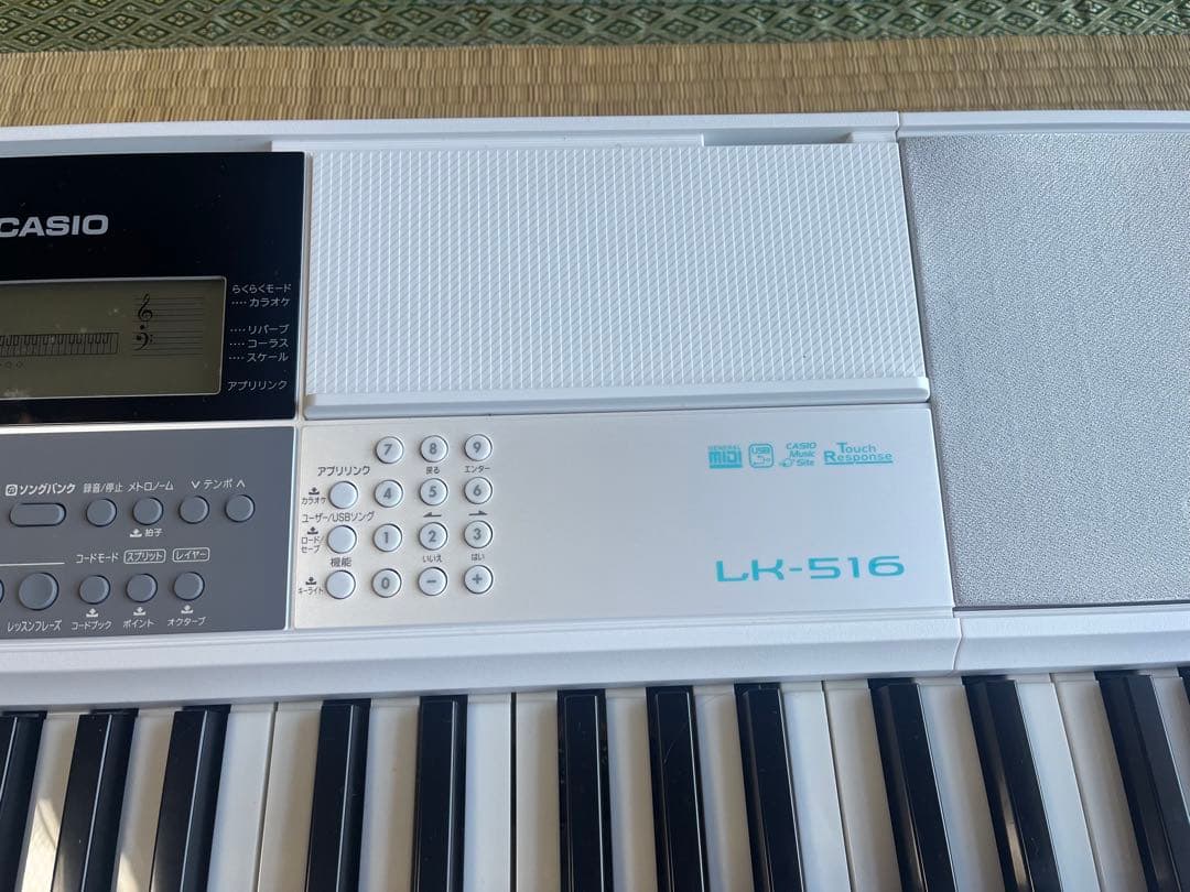 カシオCASIO LK-516 光ナビゲーションキーボード