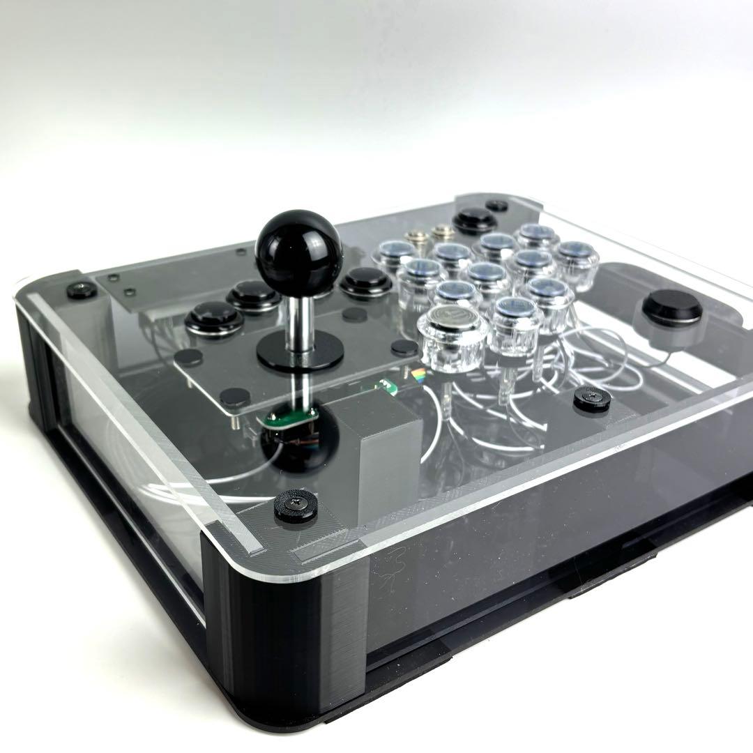 【着脱式レバー搭載】 レバー ＋ レバーレスコントローラー アケコン スト6