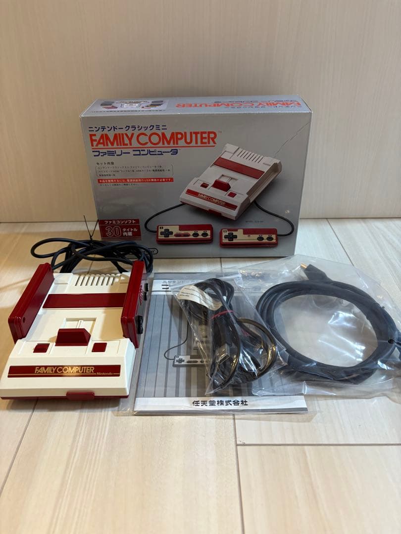 【動作確認済】ニンテンドークラシックミニ　ファミリーコンピュータ　ファミコン